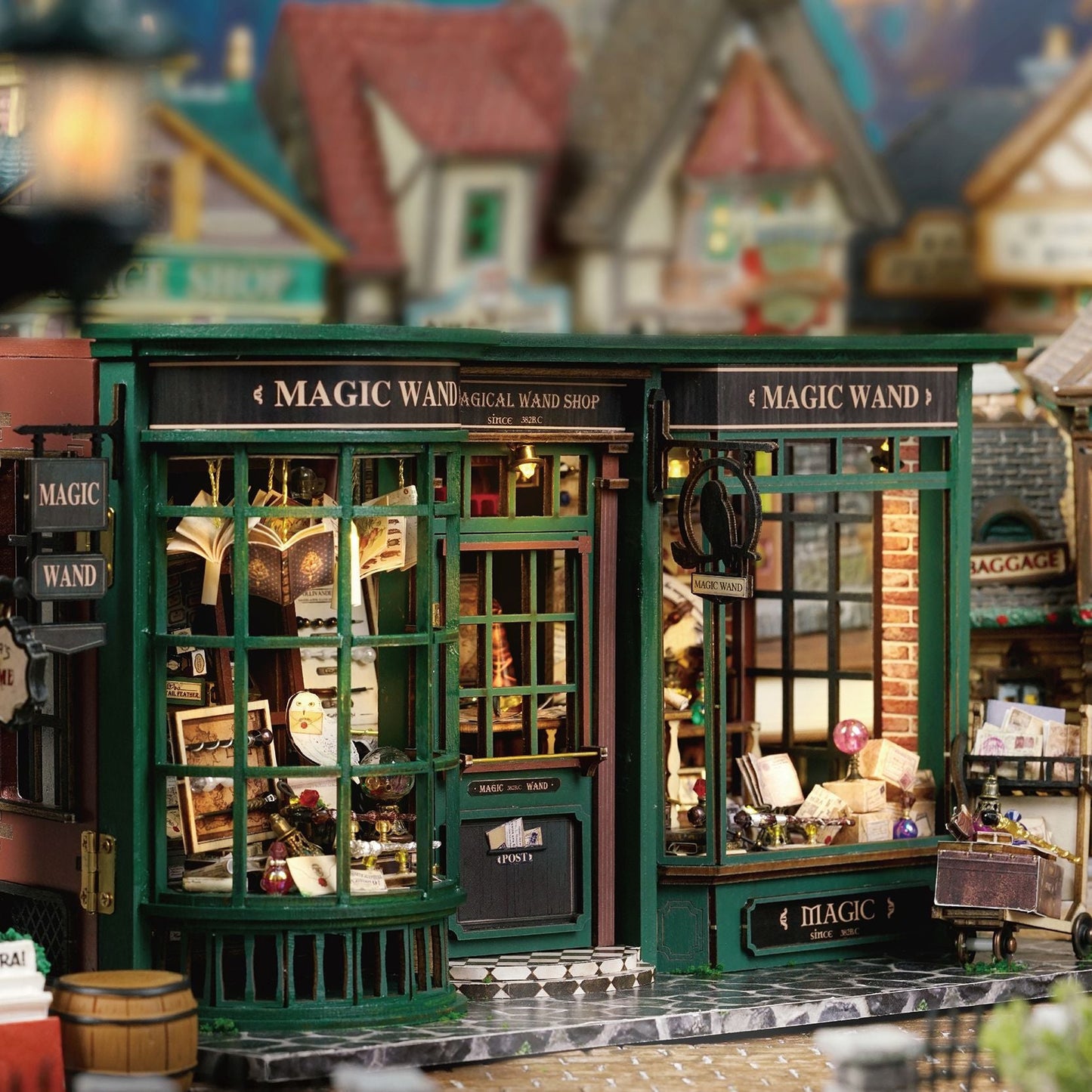 Magic Wand DIY Miniature Dollhouse | LKWood (Dust Cover Included)