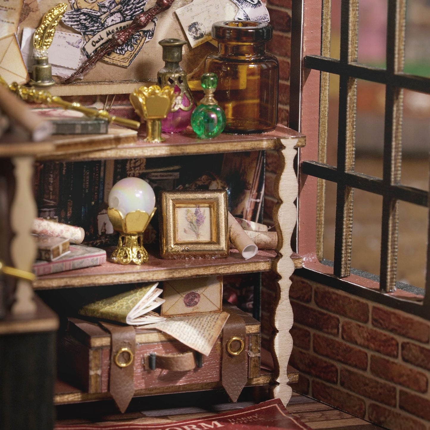 Magic Wand DIY Miniature Dollhouse | LKWood (Dust Cover Included)