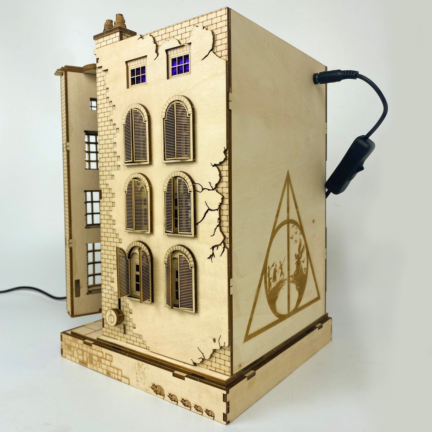 Ollivanders Wand Shop Book Nook | LKWood