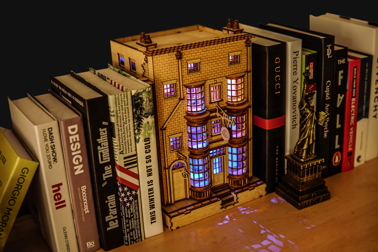 Ollivanders Wand Shop Book Nook | LKWood