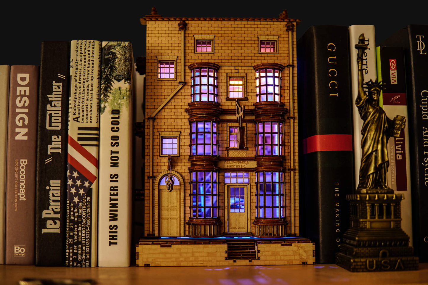 Ollivanders Wand Shop Book Nook | LKWood