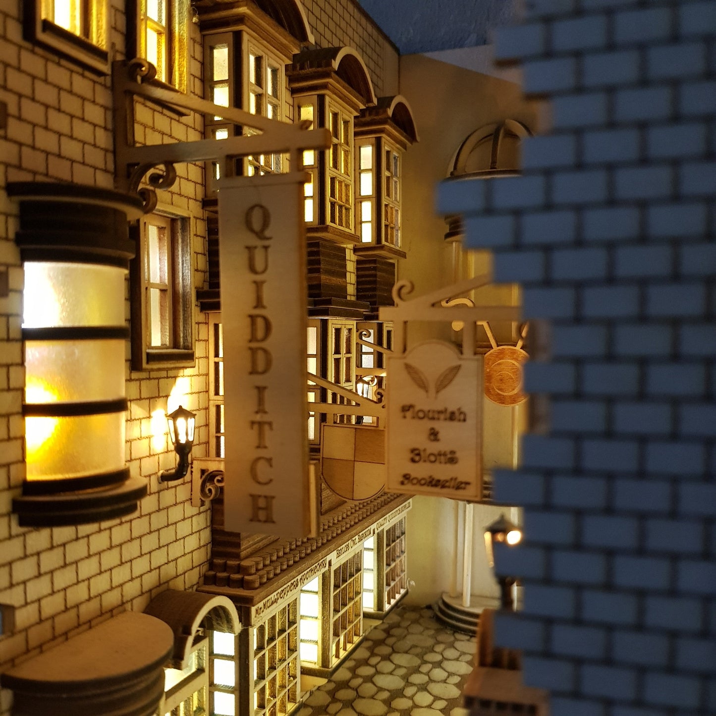 Diagon Alley Book Nook | LKWood