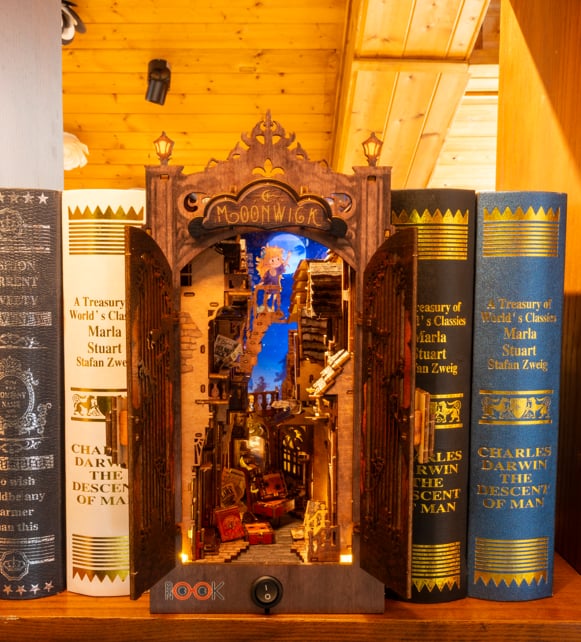 Moonwick Book Nook DIY Kit | LKWood (Pre-Order)