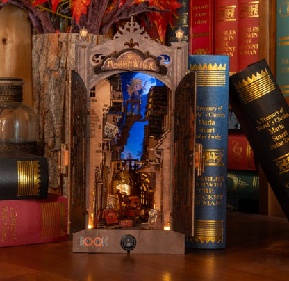 Moonwick Book Nook DIY Kit | LKWood (Pre-Order)