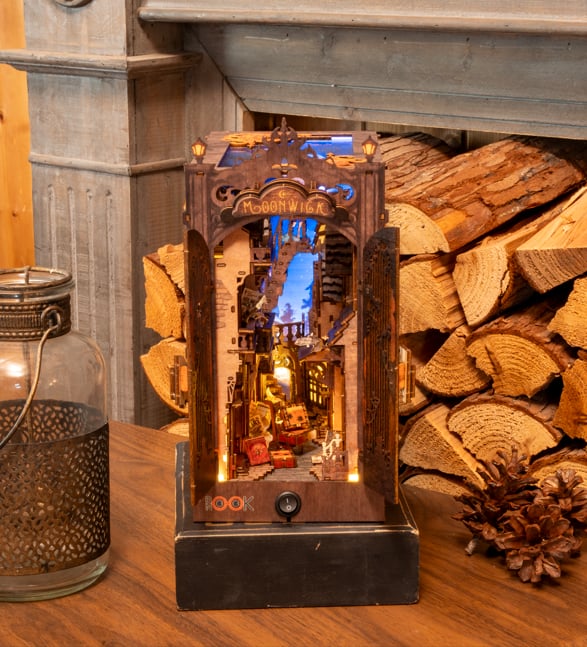 Moonwick Book Nook DIY Kit | LKWood (Pre-Order)