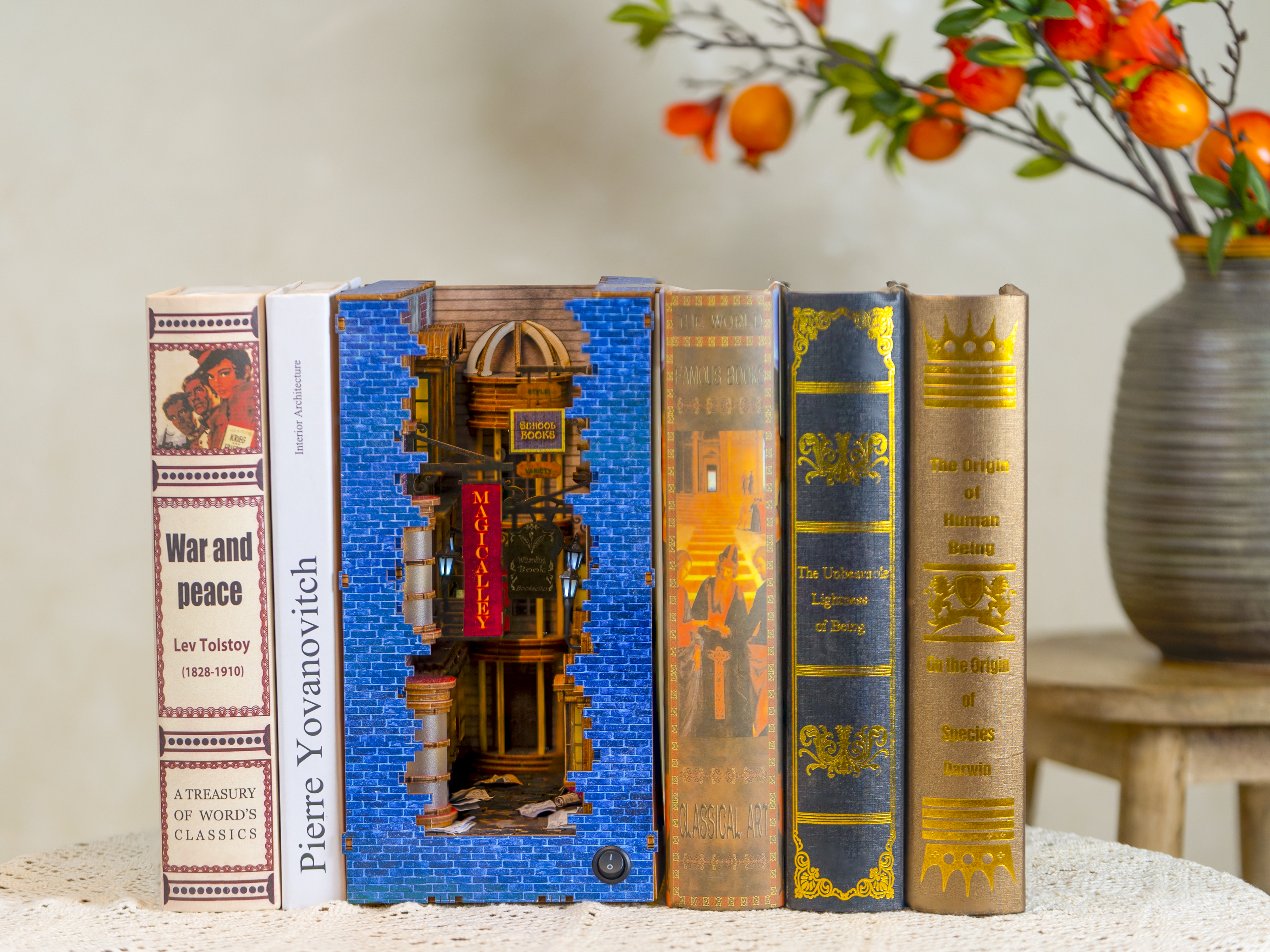 Load video: Full Tutorial Video Guide - Hogwarts Express Book Nook Kit