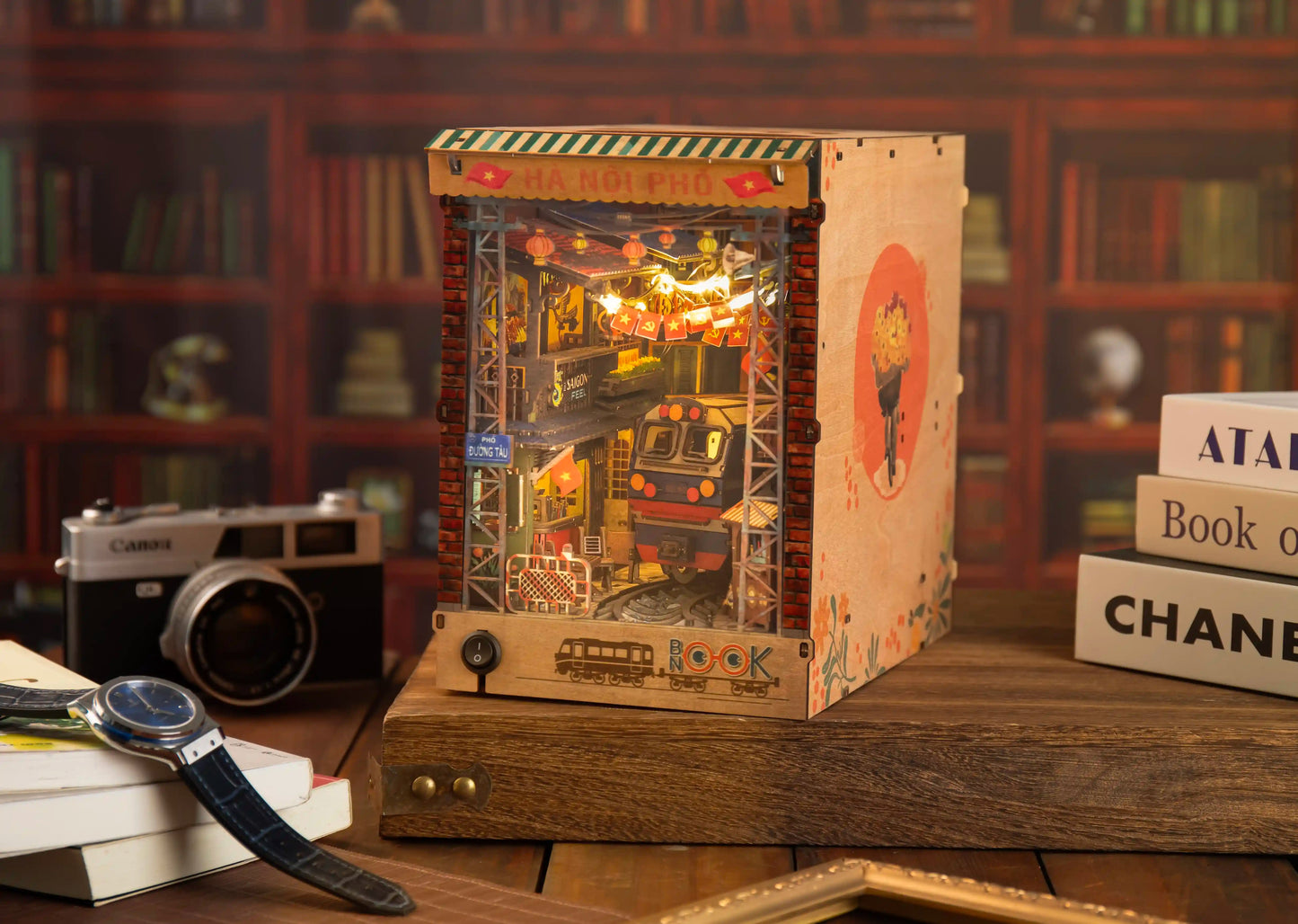 Hanoi Train Street Book Nook | LKWood (Pre-Order)