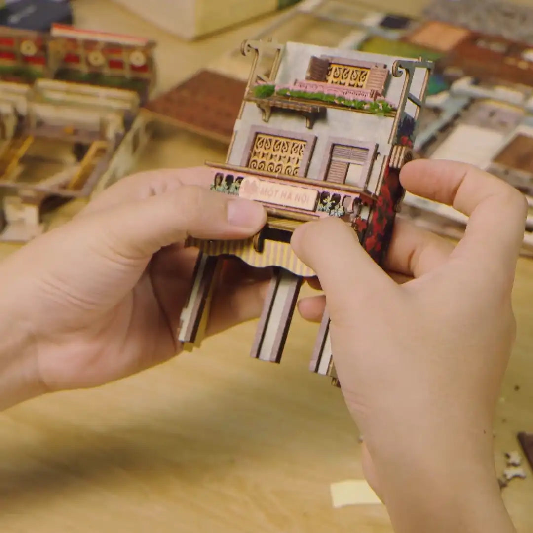 Hanoi Train Street Book Nook | LKWood (Pre-Order)