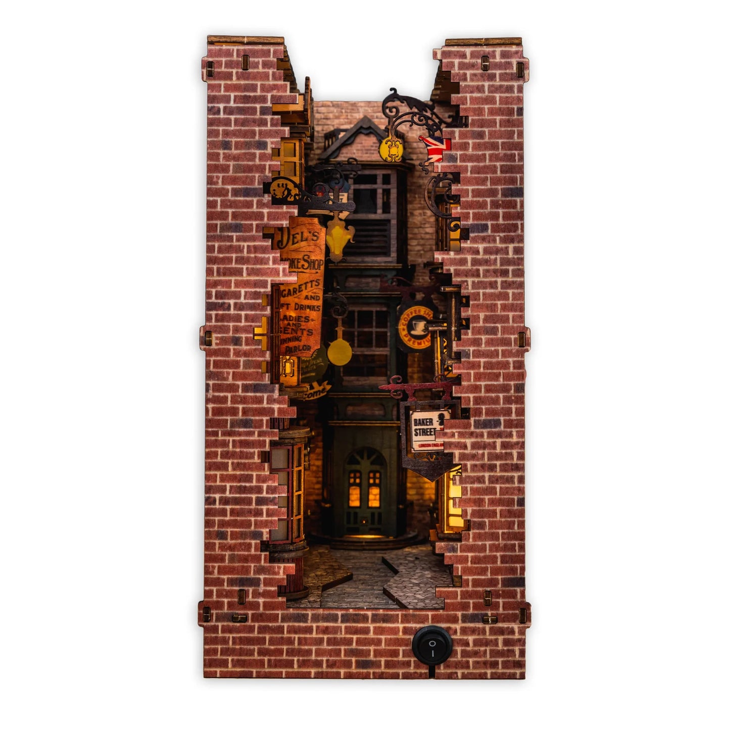 London's Old Town Pre-Colored Book Nook | LKWood