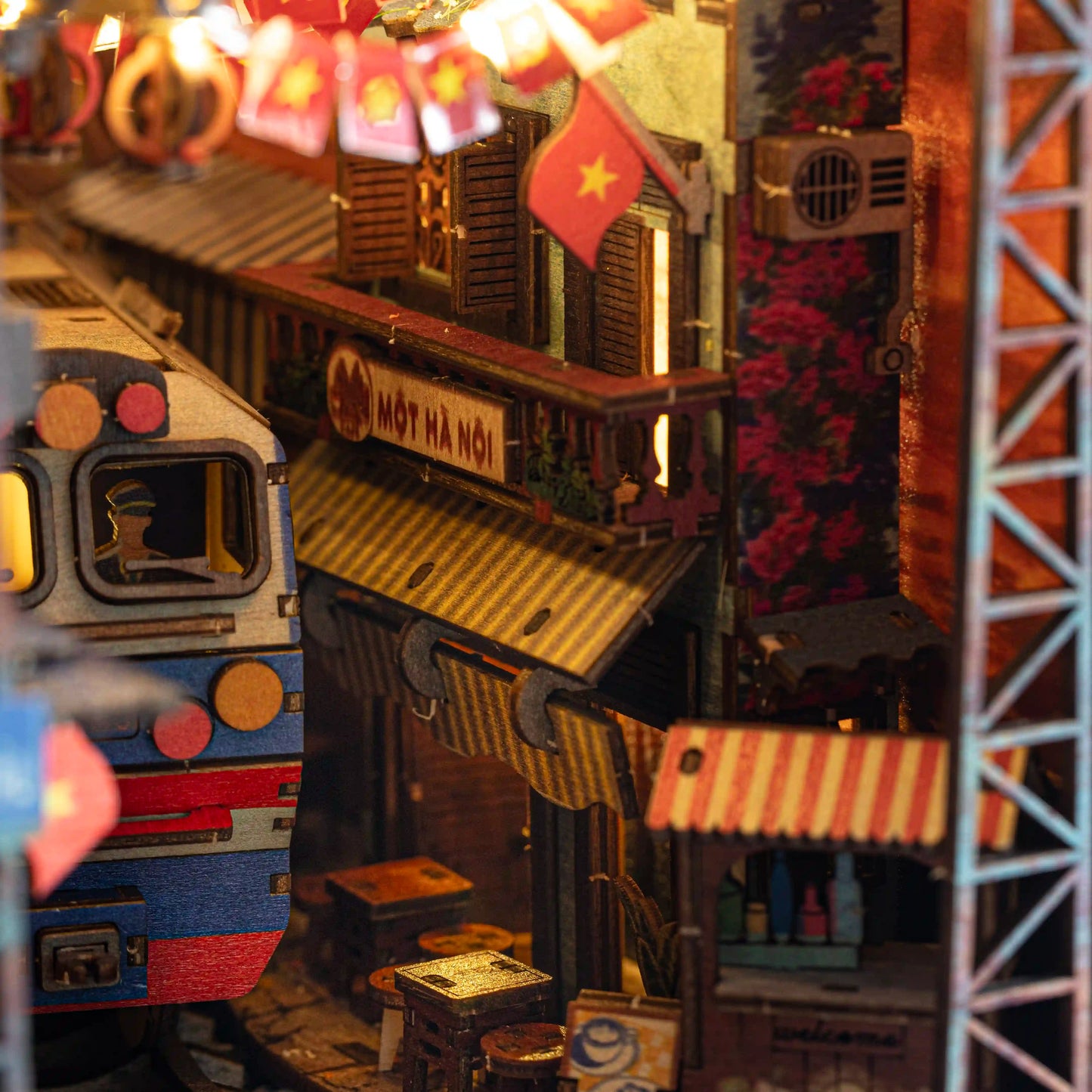 Hanoi Train Street Book Nook | LKWood (Pre-Order)