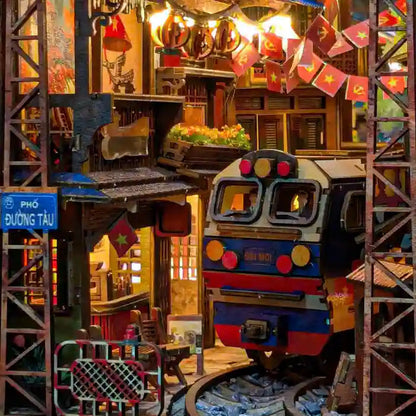 Hanoi Train Street Book Nook | LKWood (Pre-Order)