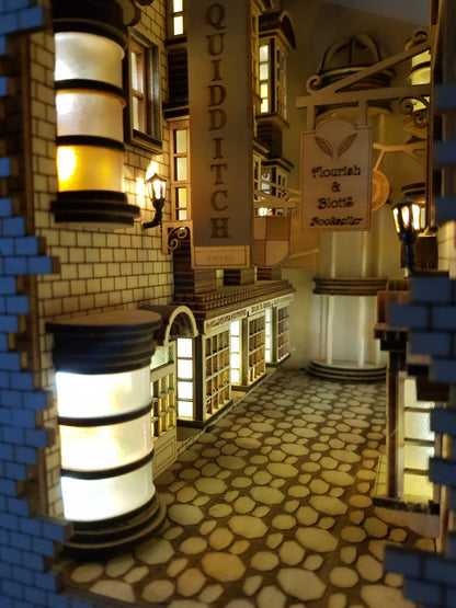 Diagon Alley Book Nook | LKWood
