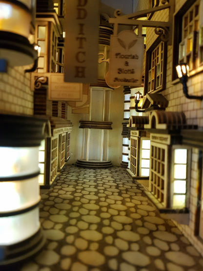Diagon Alley Book Nook | LKWood