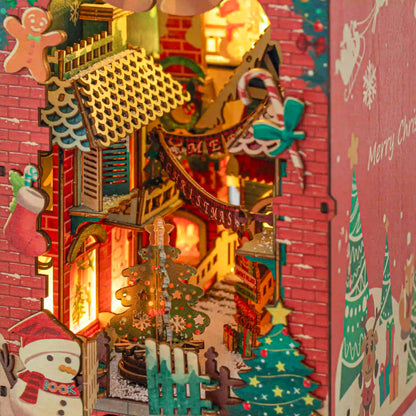 Christmas Night DIY Book Nook | LKWood (Pre-Order)