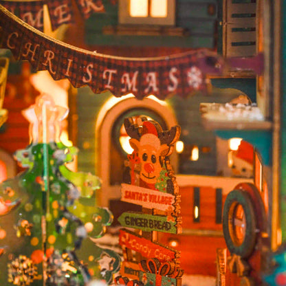 Christmas Night DIY Book Nook | LKWood (Pre-Order)