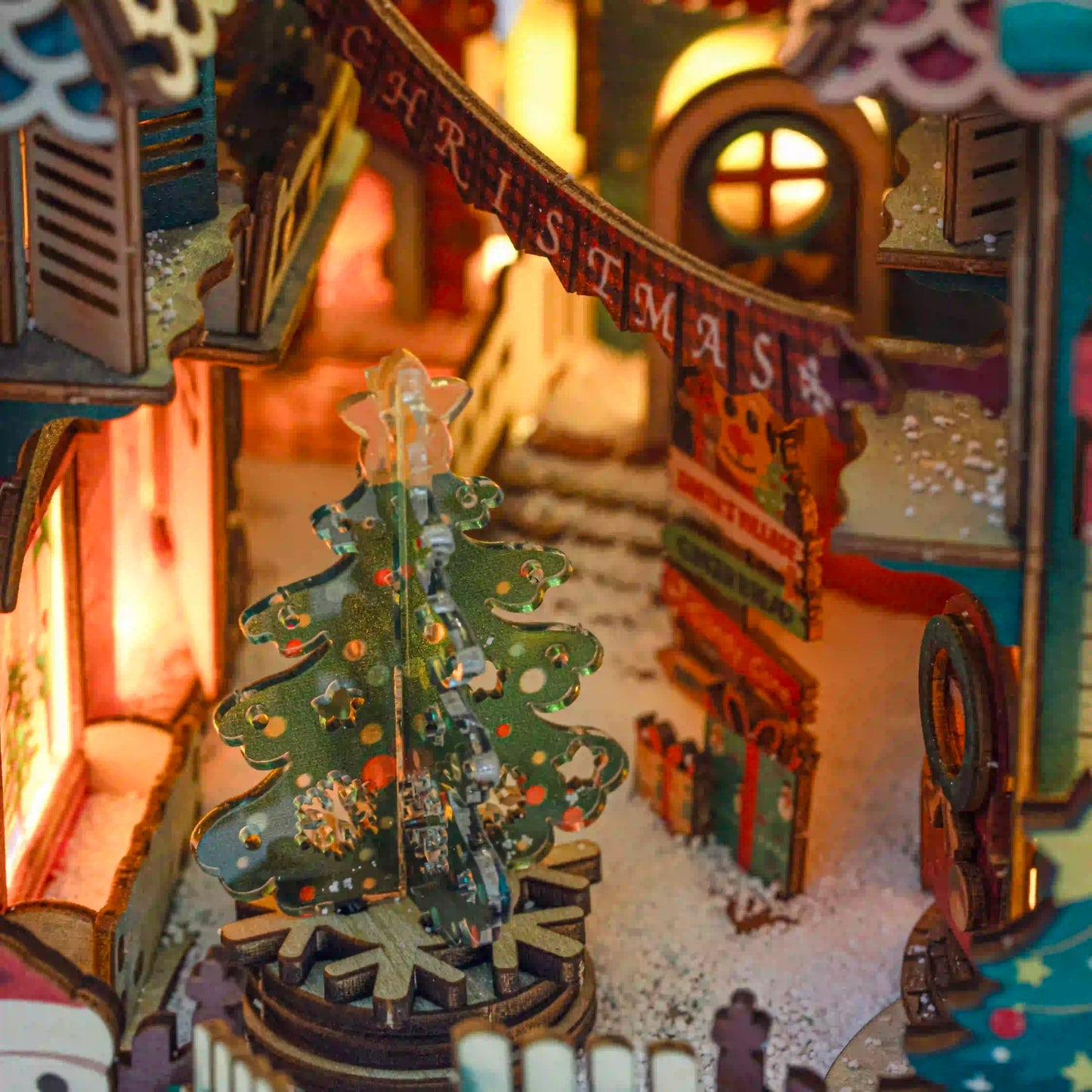 Christmas Night DIY Book Nook | LKWood (Pre-Order)