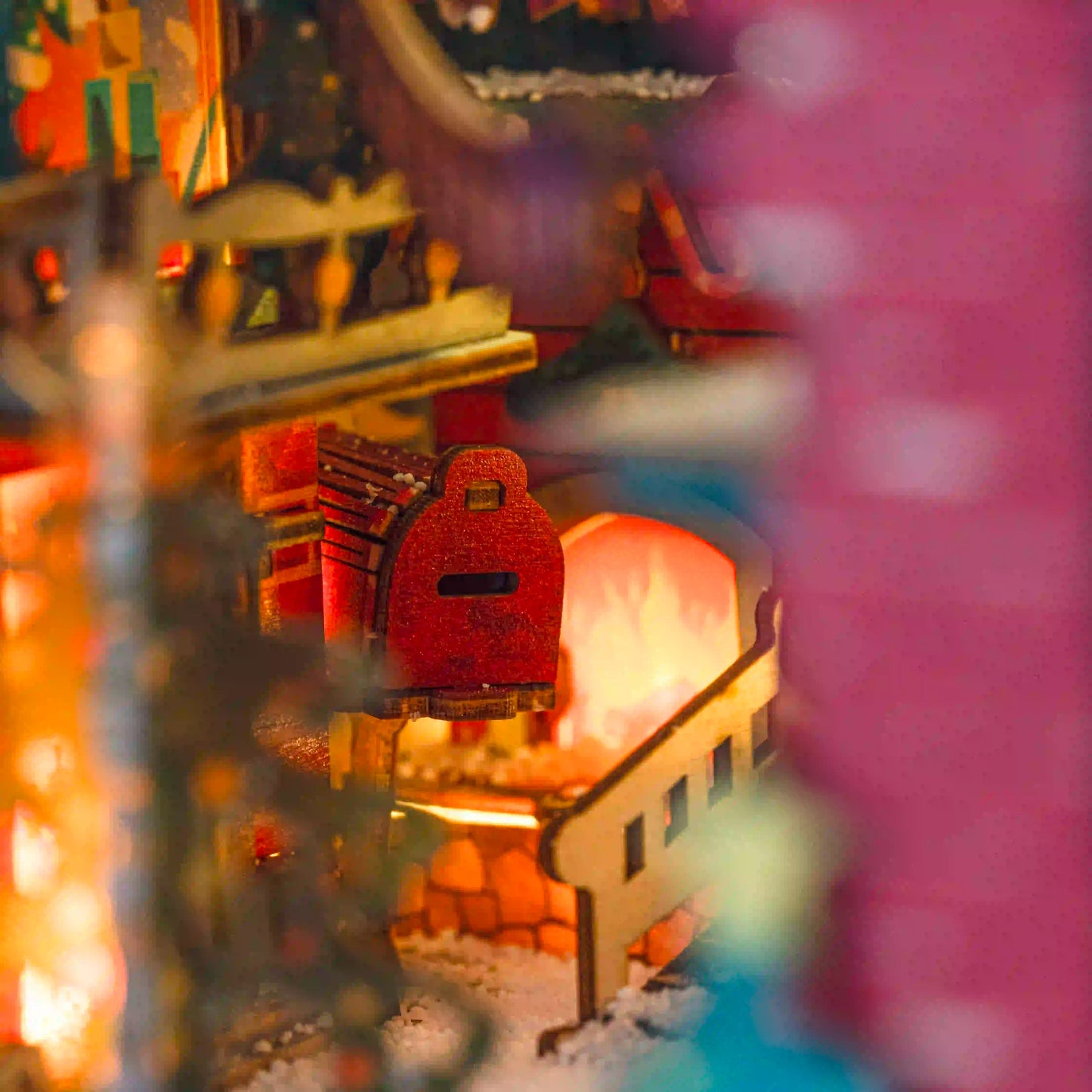 Christmas Night DIY Book Nook | LKWood (Pre-Order)